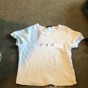 brandy melville butterfly shirt